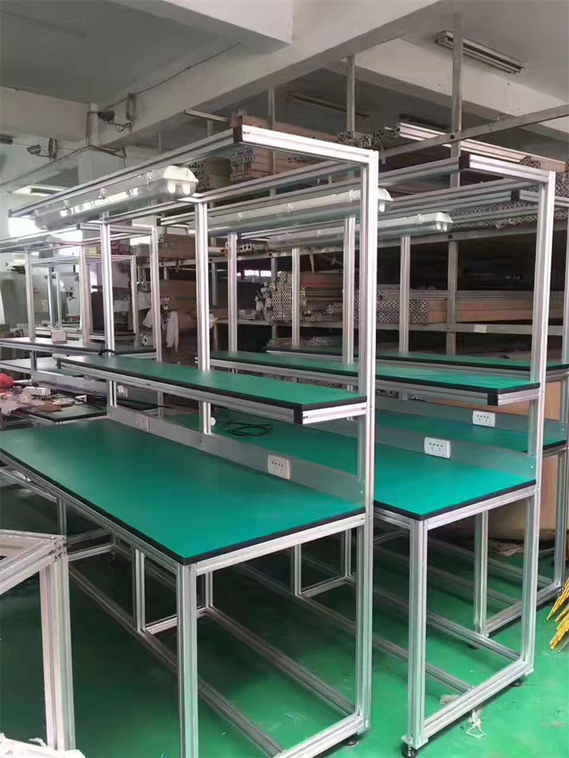 6060L欧标双槽60*60黄瓜视频污污污下载流水线工作台