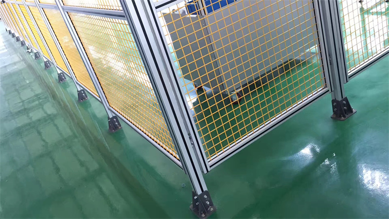 工业黄瓜视频污污污下载围栏机器人工作站